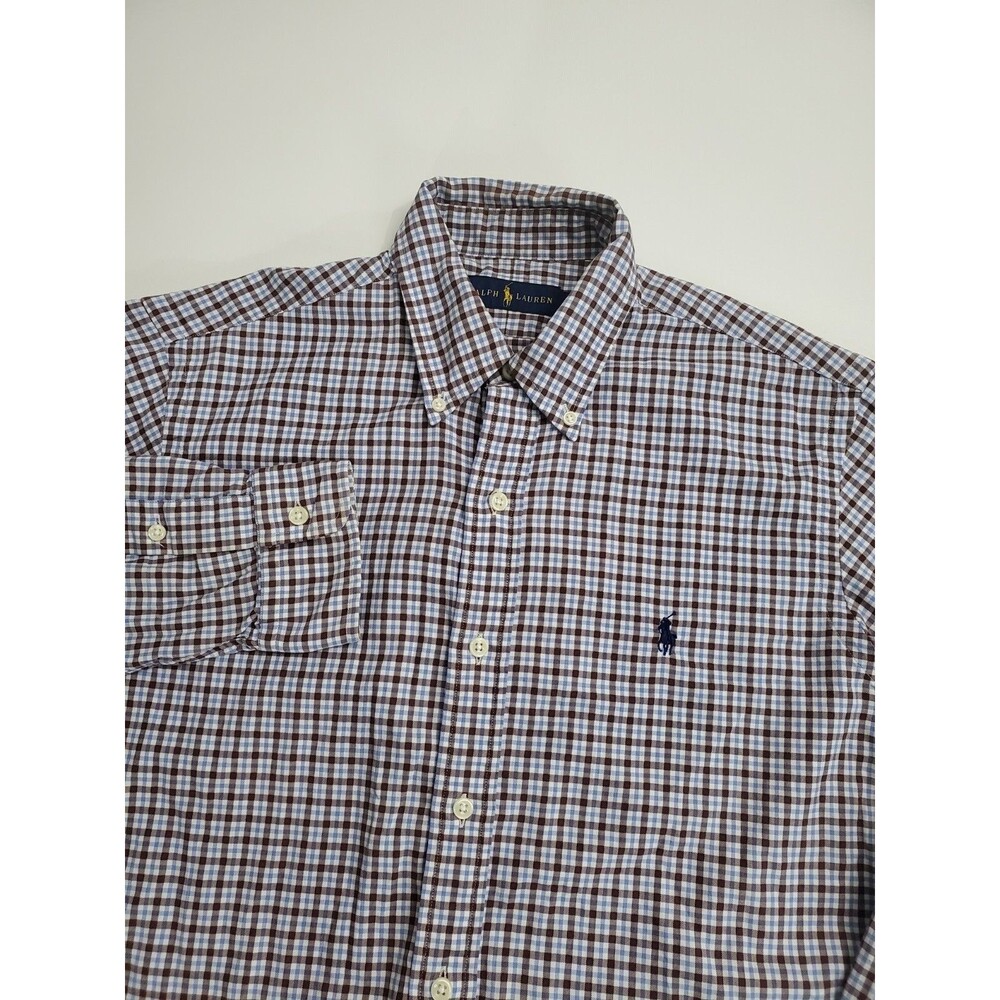 Polo By Ralph Lauren Men's Long Sleeve Button Casual Shirt, Medium